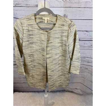 Eileen Fisher Cotton Jacket
 Size XS
Beautiful cr… - image 1