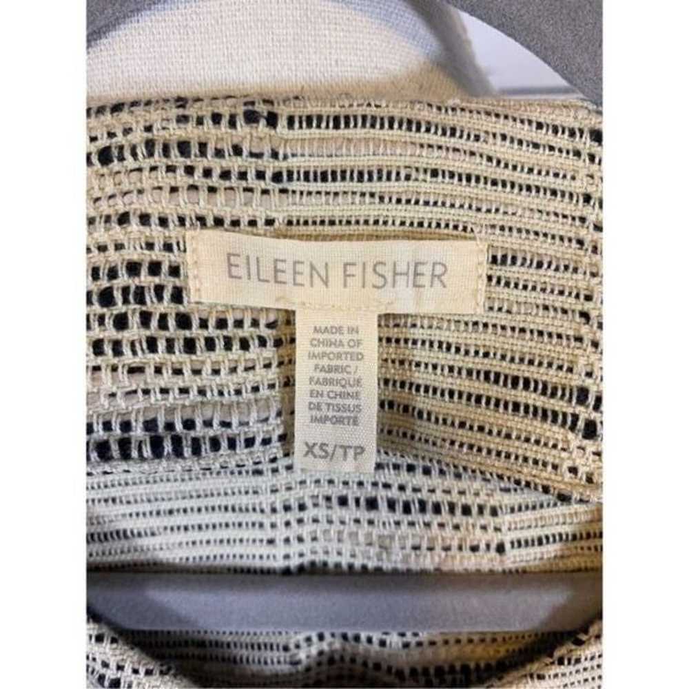 Eileen Fisher Cotton Jacket
 Size XS
Beautiful cr… - image 2