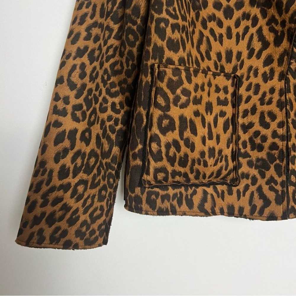 MINKPINK Let It Happen Reversible Jacket Leopard … - image 7