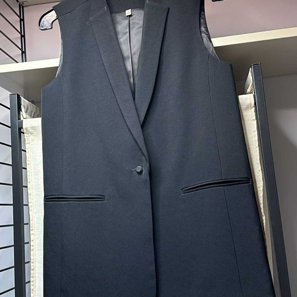 J Brand blazer style vest, Sz 0 - image 1