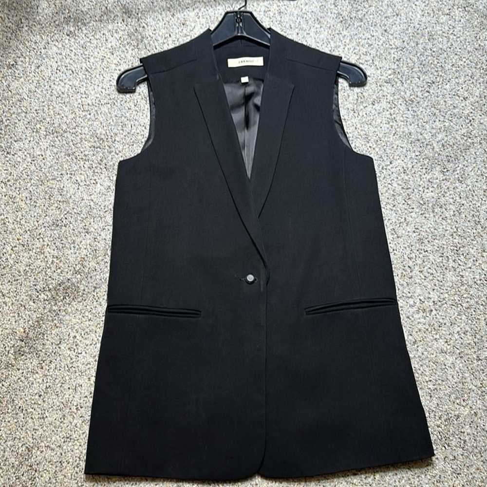 J Brand blazer style vest, Sz 0 - image 2