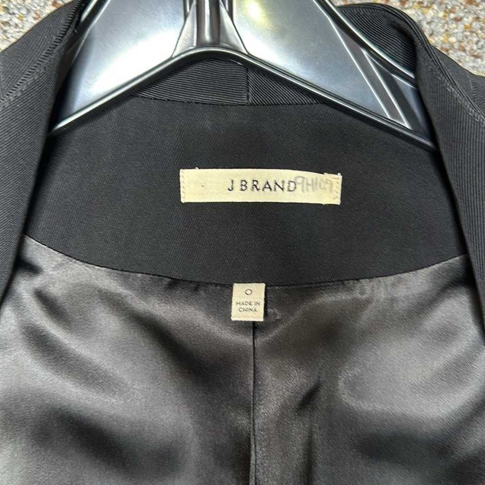 J Brand blazer style vest, Sz 0 - image 4