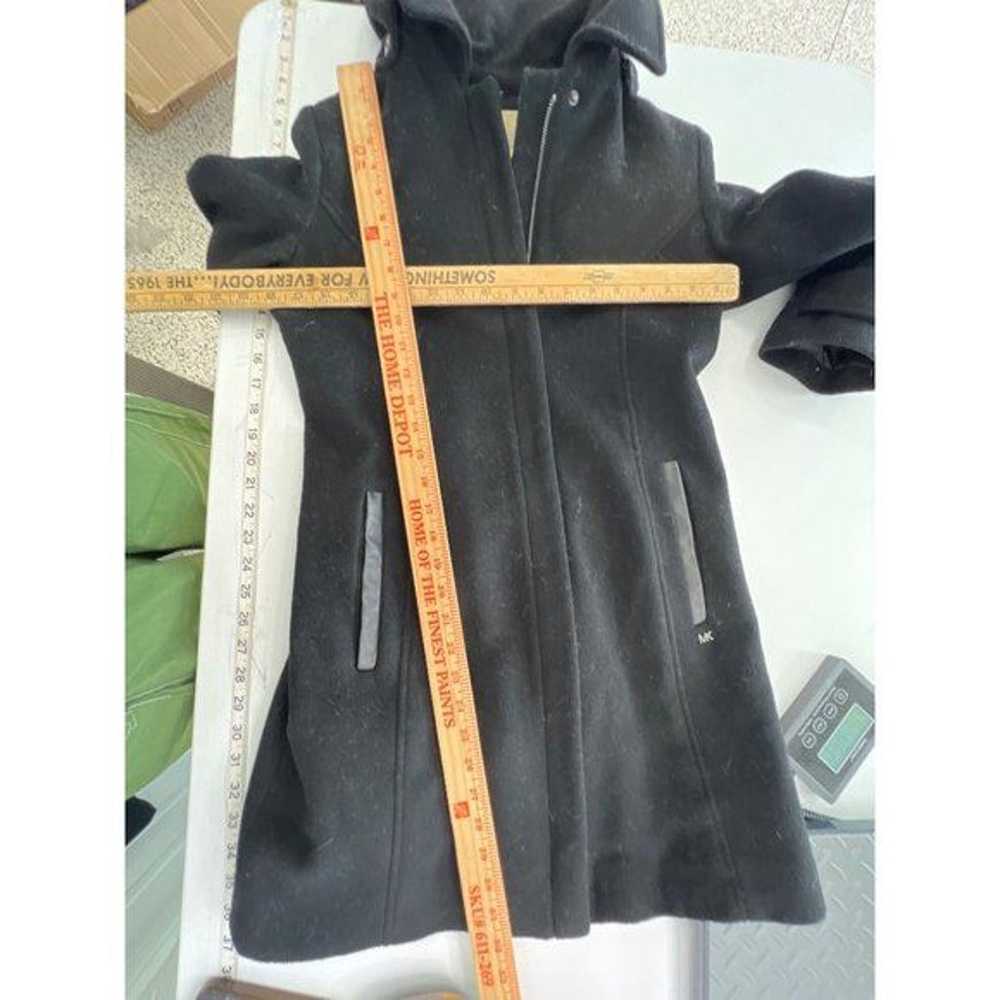 Michael Michael Kors Hooded Pea Coat Womens XS Lo… - image 6