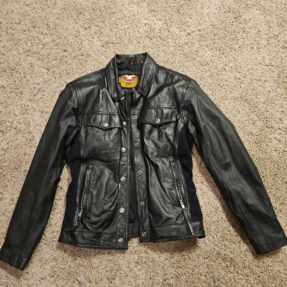 Ladies Leather Harley Davidson jacket - image 1