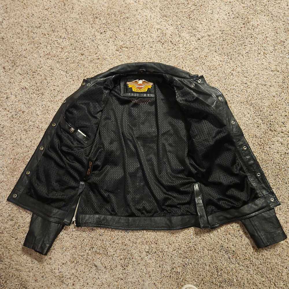 Ladies Leather Harley Davidson jacket - image 2
