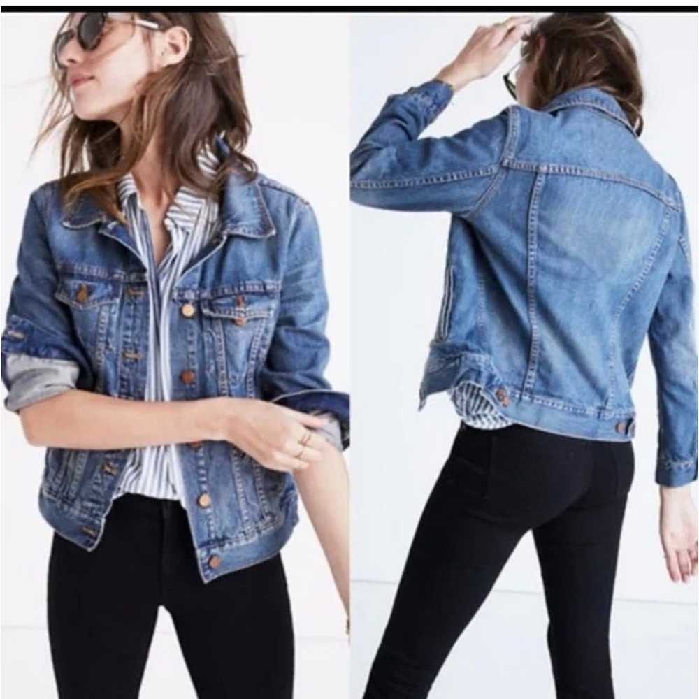 Madewell The Jean Jacket in Pinter Wash Small - image 11