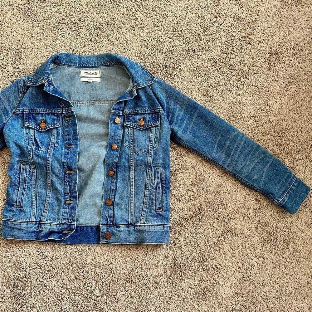 Madewell The Jean Jacket in Pinter Wash Small - image 4