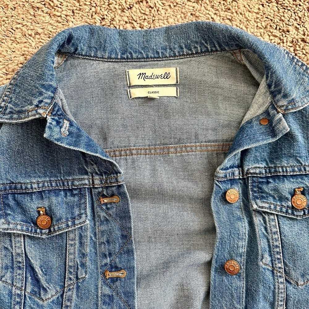 Madewell The Jean Jacket in Pinter Wash Small - image 5