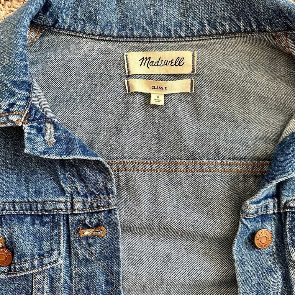 Madewell The Jean Jacket in Pinter Wash Small - image 6