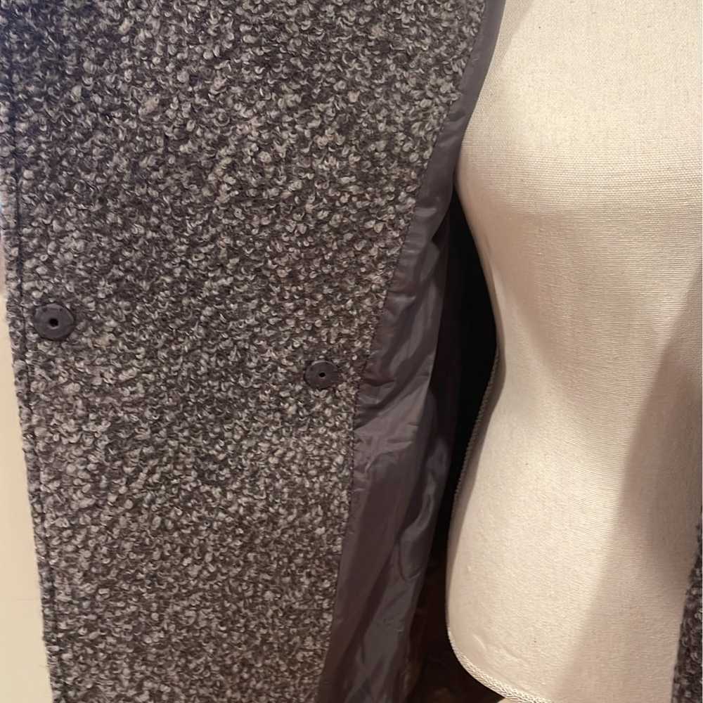 Grey asymmetrical Coat size 4 - image 5