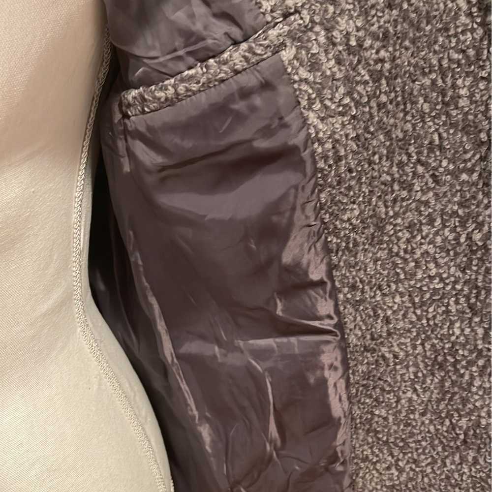 Grey asymmetrical Coat size 4 - image 6