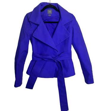 Armani Exchange Women’s Small Purple Blue jacket … - image 1