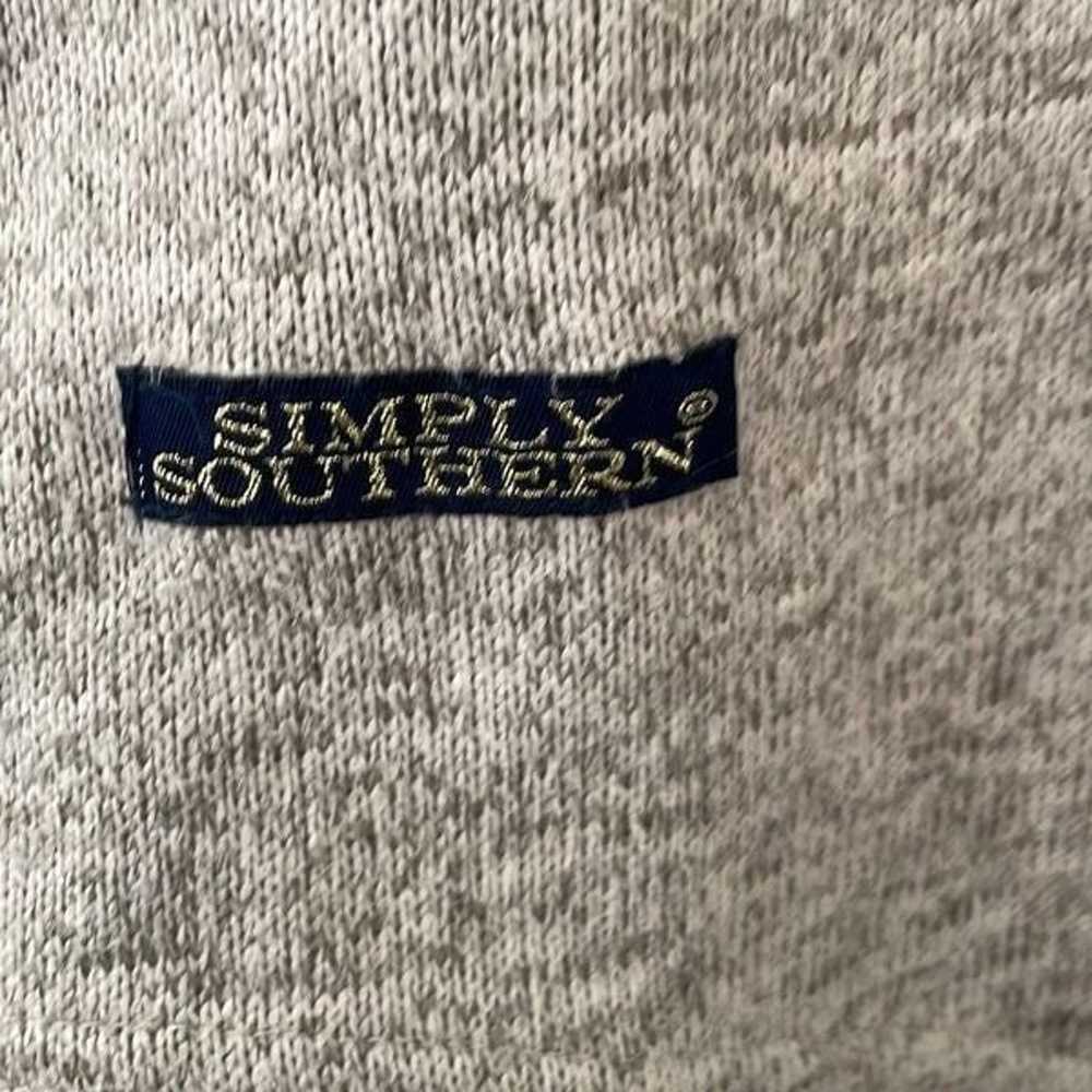 Monogrammed Simply Southern Sherpa Pullover - image 2