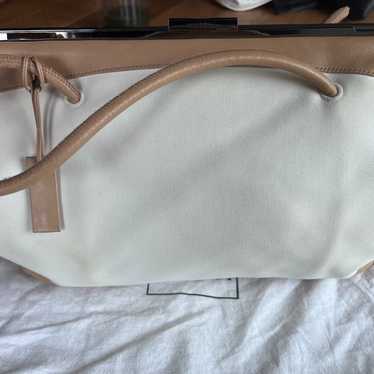 Vintage Beige/Cream Gucci handbag