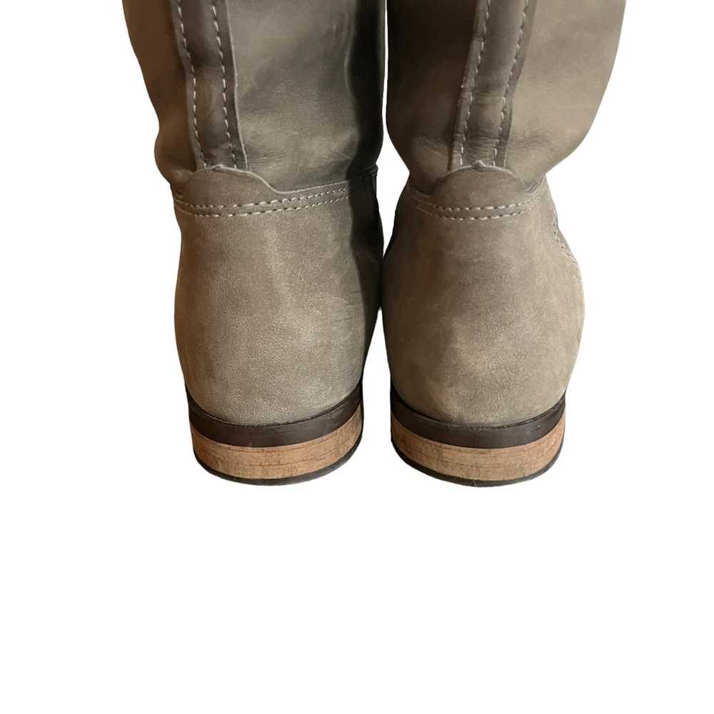 L.L. Bean Boots VTG Womens Canada Gray Taupe Tall… - image 9