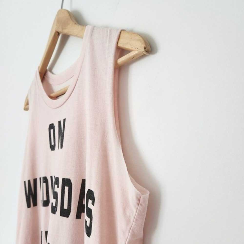 MEAN GIRLS Y2K Pink Graphic Tank Top On Wednesday… - image 5