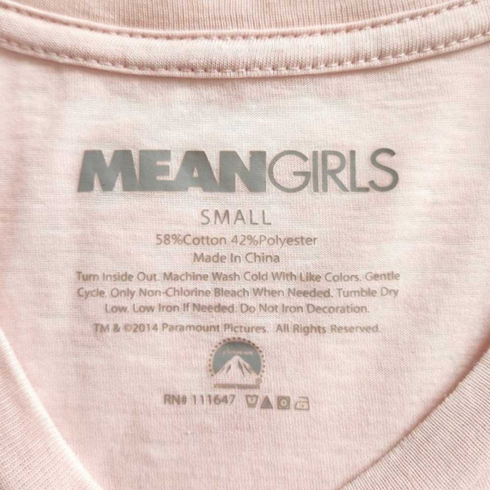 MEAN GIRLS Y2K Pink Graphic Tank Top On Wednesday… - image 8