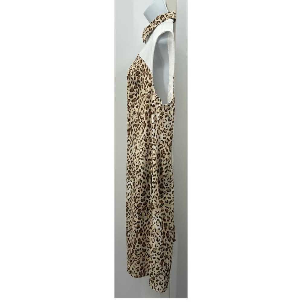 Chico's Zenergy Cheetah Print Golf Dress With Sid… - image 3