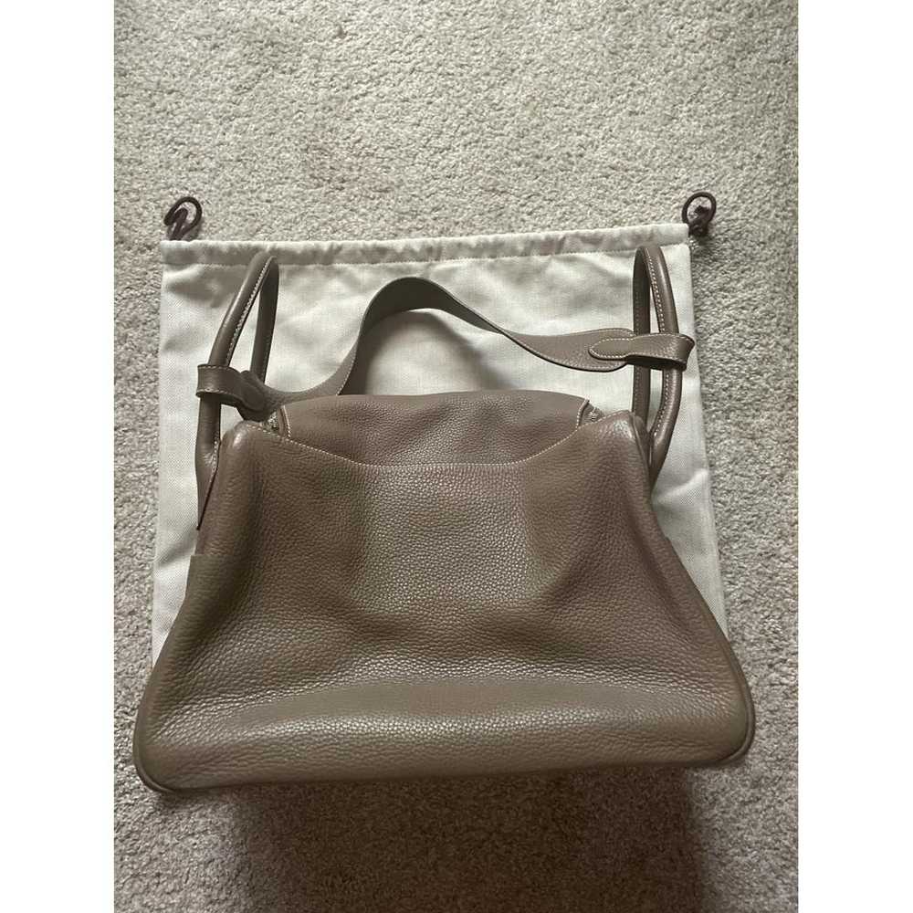 Hermès Lindy leather handbag - image 2