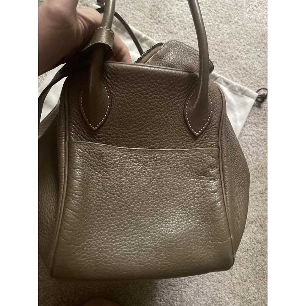 Hermès Lindy leather handbag - image 9