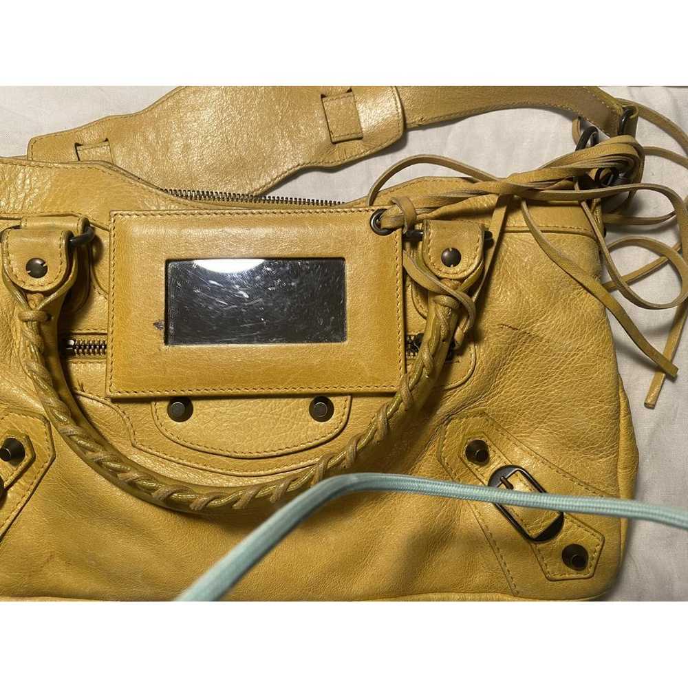 Balenciaga Twiggy leather handbag - image 5