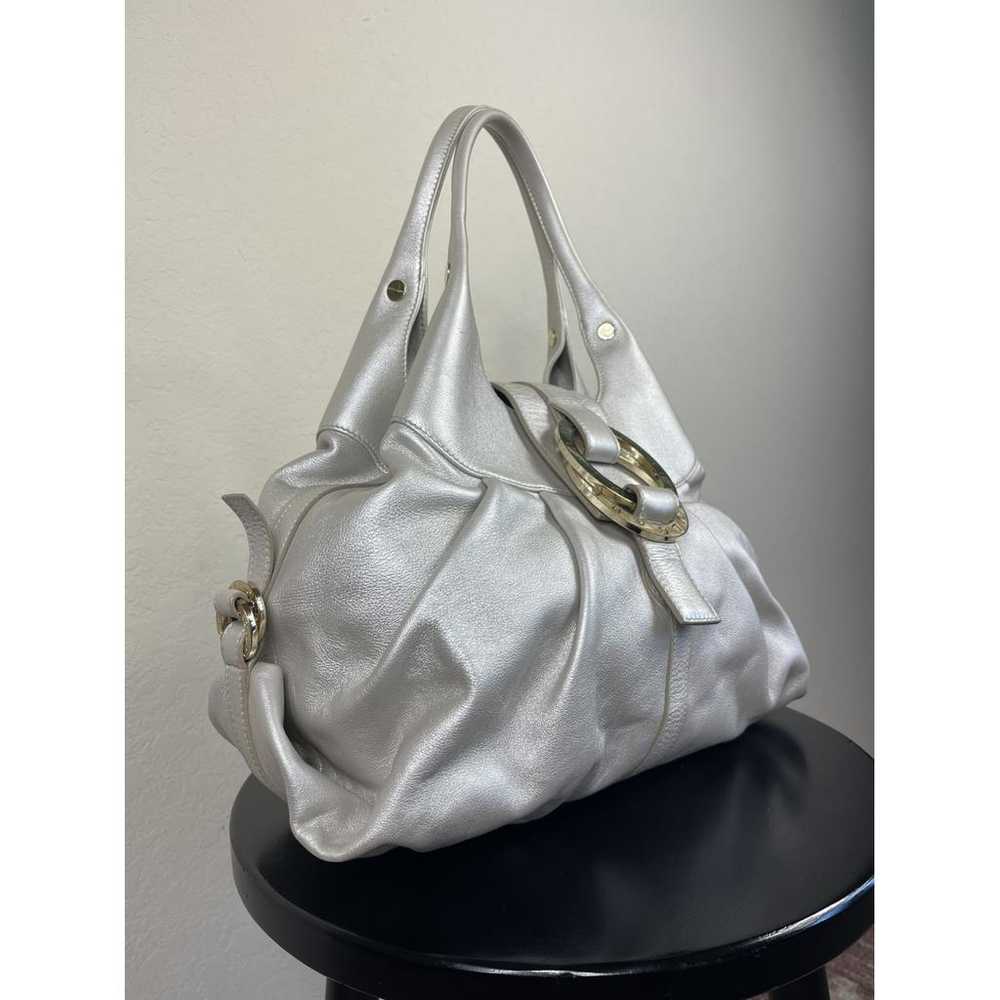 Bvlgari Chandra leather handbag - image 10