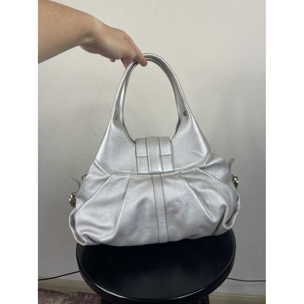 Bvlgari Chandra leather handbag - image 8