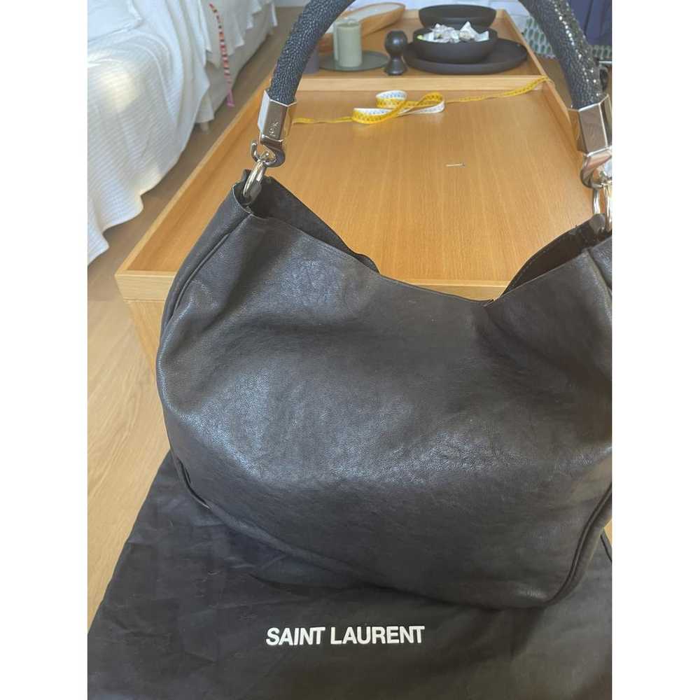 Yves Saint Laurent Roady leather tote - image 2