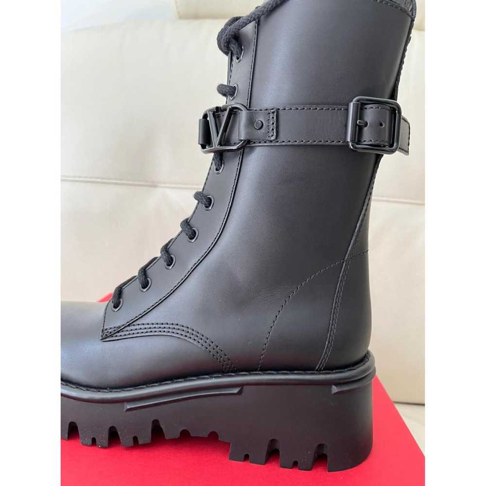 Valentino Garavani VLogo leather riding boots - image 3