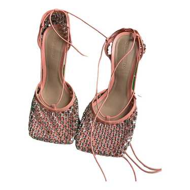 Bottega Veneta Stretch glitter heels