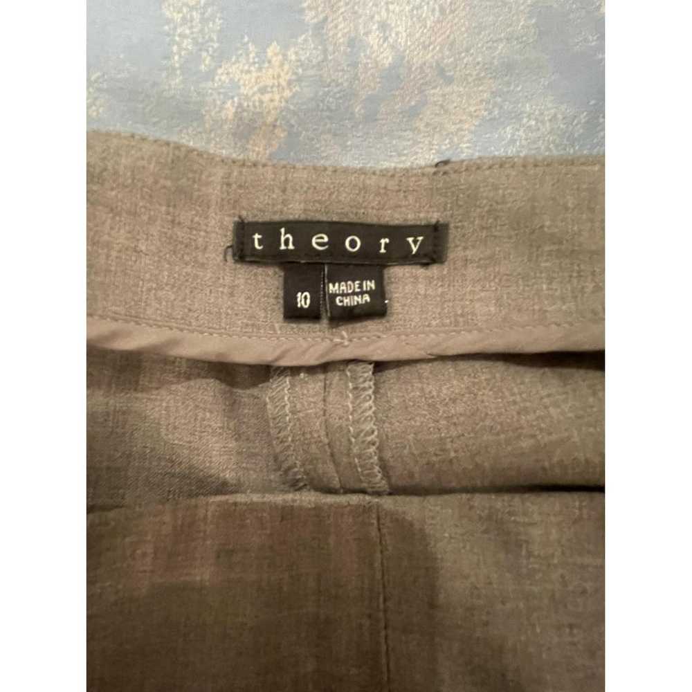 Theory Wool trousers - image 3