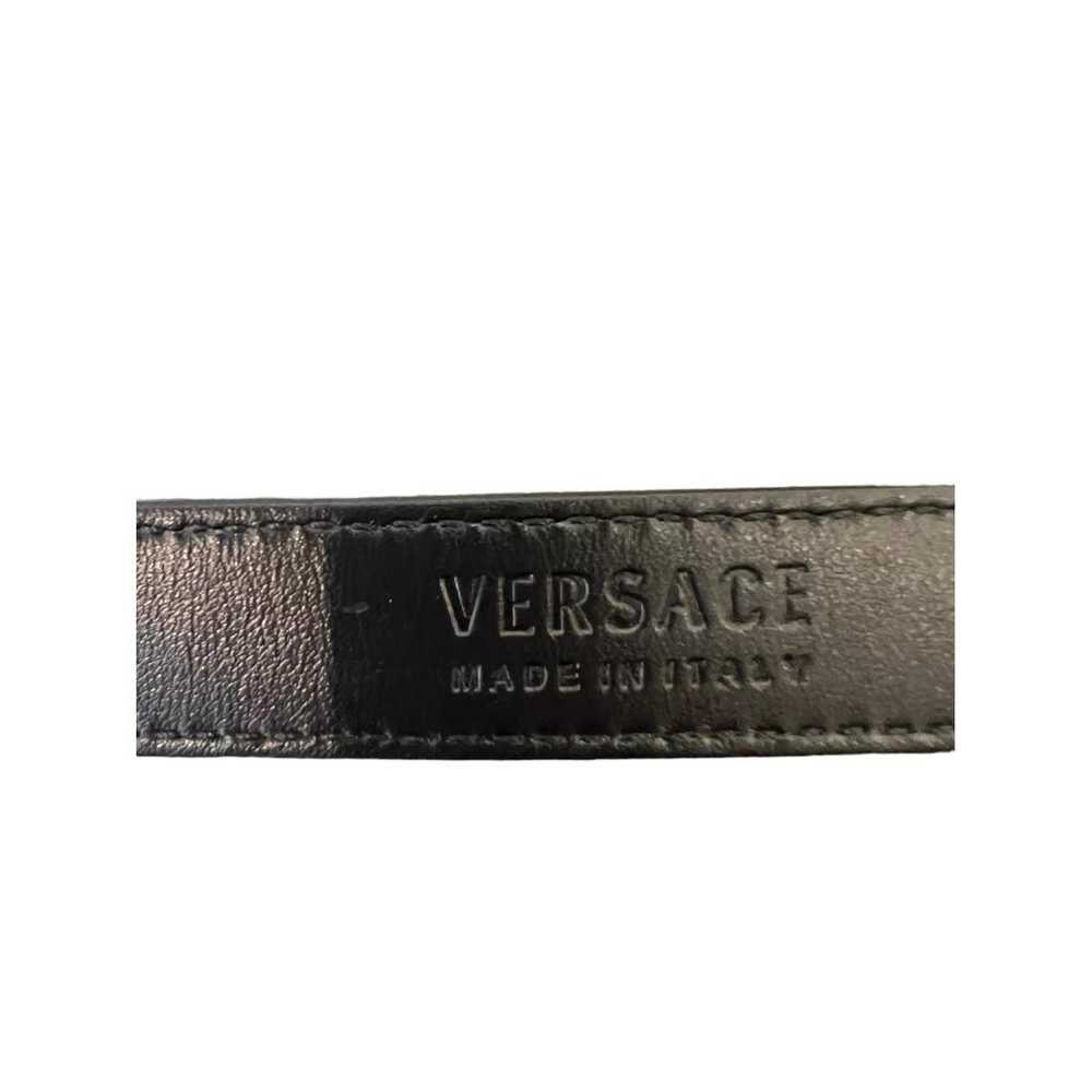 Versace Medusa leather belt - image 7