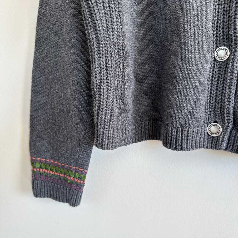 Woolrich Vintage Cardigan Sweater Button Front Em… - image 6