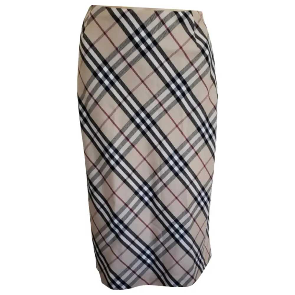 Burberry Wool skirt - image 1