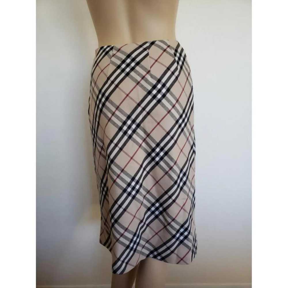 Burberry Wool skirt - image 4