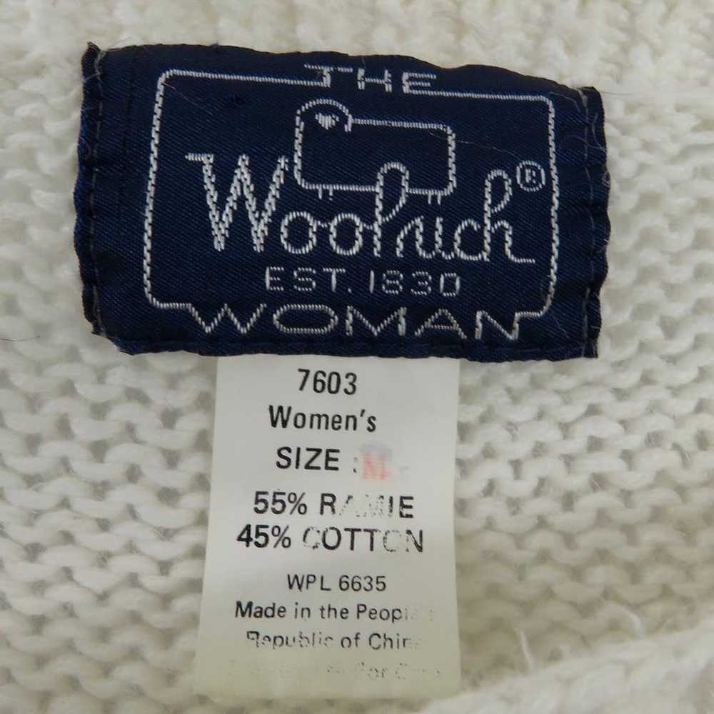 1980s Vintage Woolrich Cottage Core Chunky Knit R… - image 6
