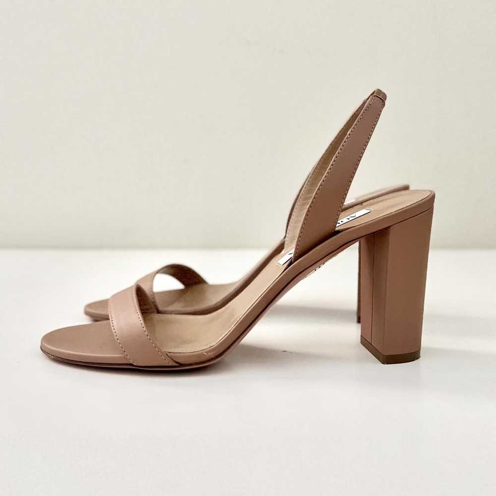 Aquazzura Leather heels - image 2