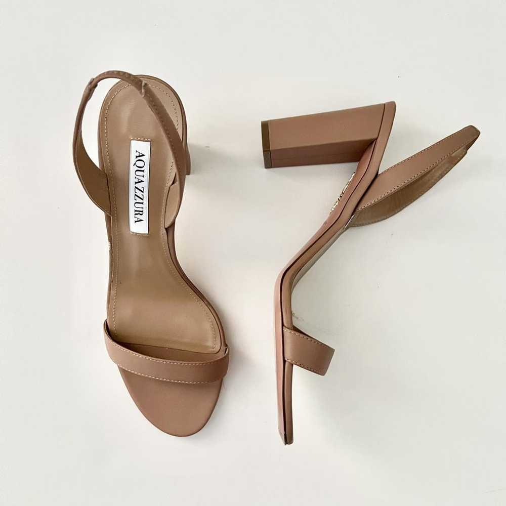 Aquazzura Leather heels - image 3