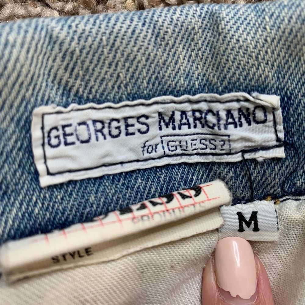Vintage Guess Georges Marciano 80s Stone Wash Ret… - image 6