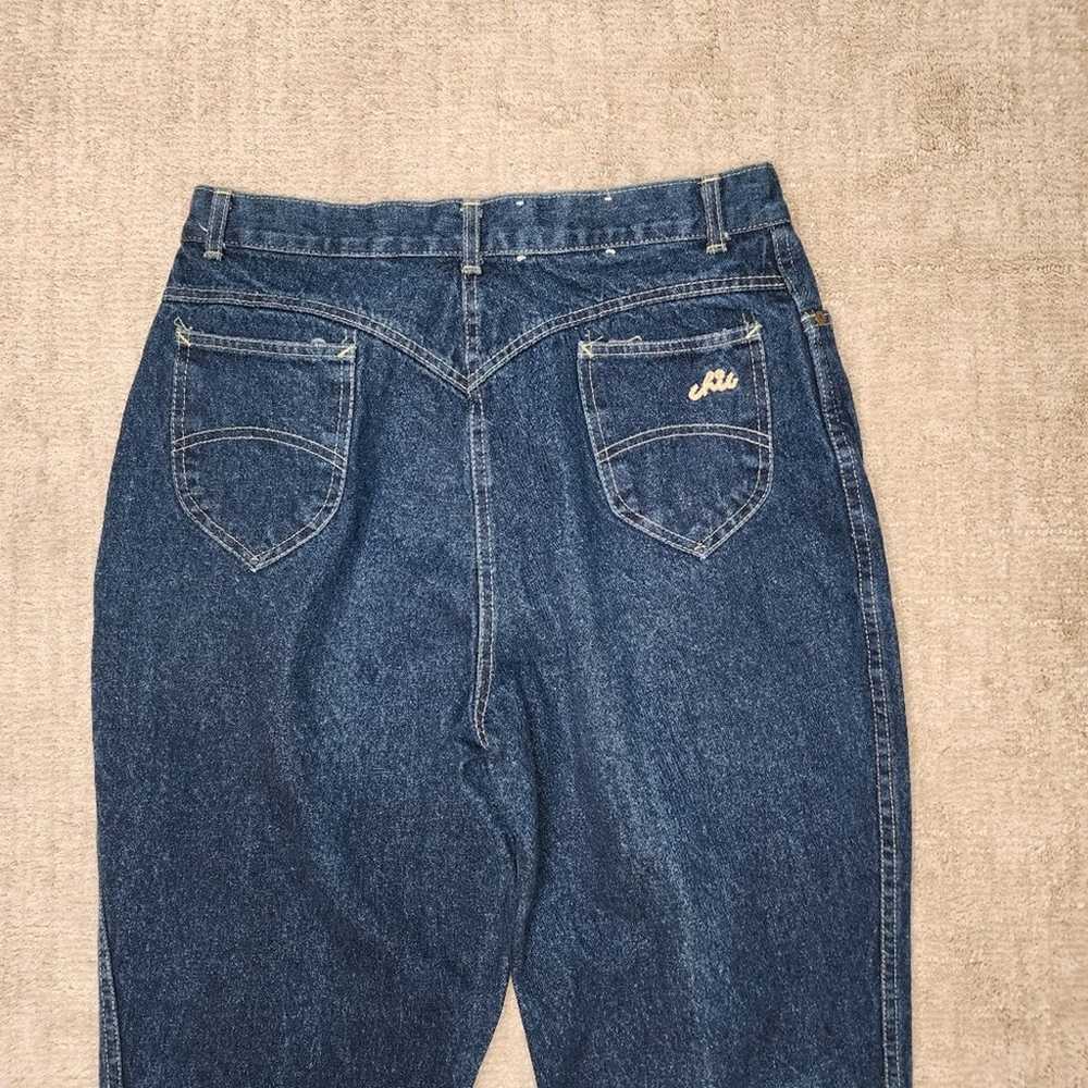 Vintage Chic High Waist Mom Jeans 31" Waist - image 4