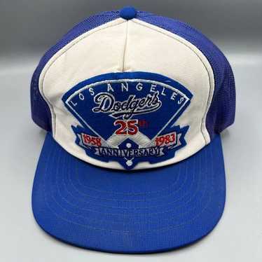Vintage LA Dodgers Trucker Hat Men 25th Anniversa… - image 1