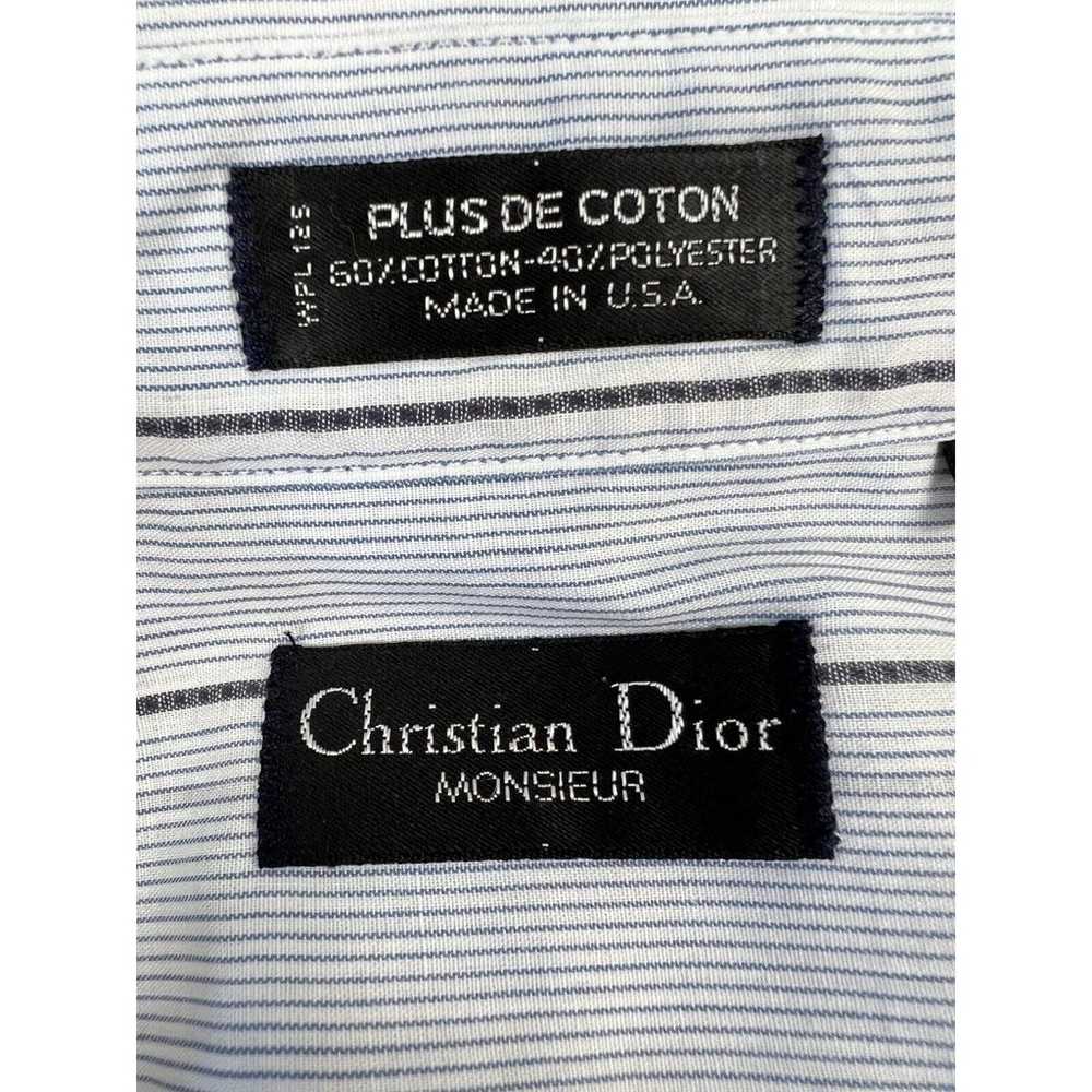 Vintage Christian Dior Monsieur Pin Striped Butto… - image 10