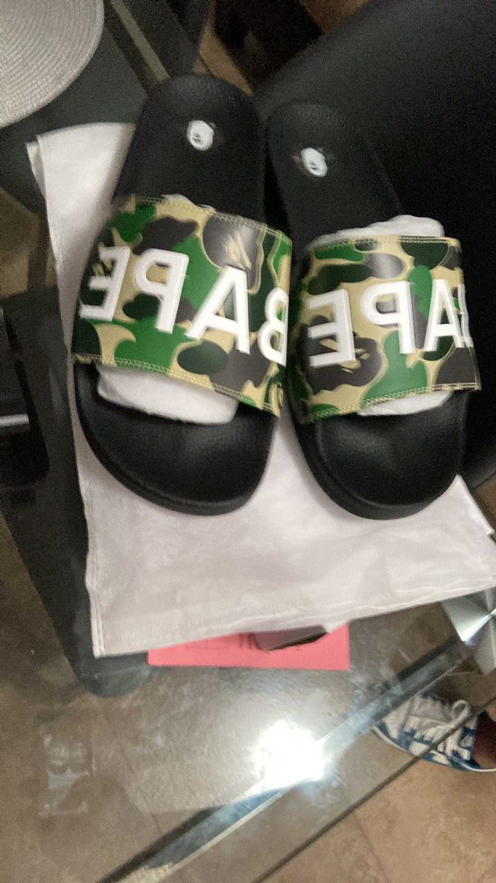 Bape ABC Camo Slides - image 1