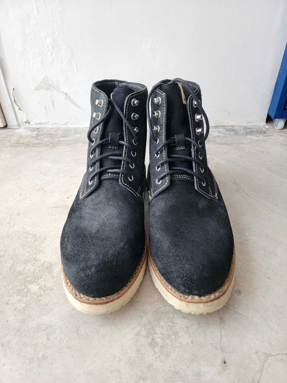 Visvim Virgil Boots Folk Black Suede - image 2