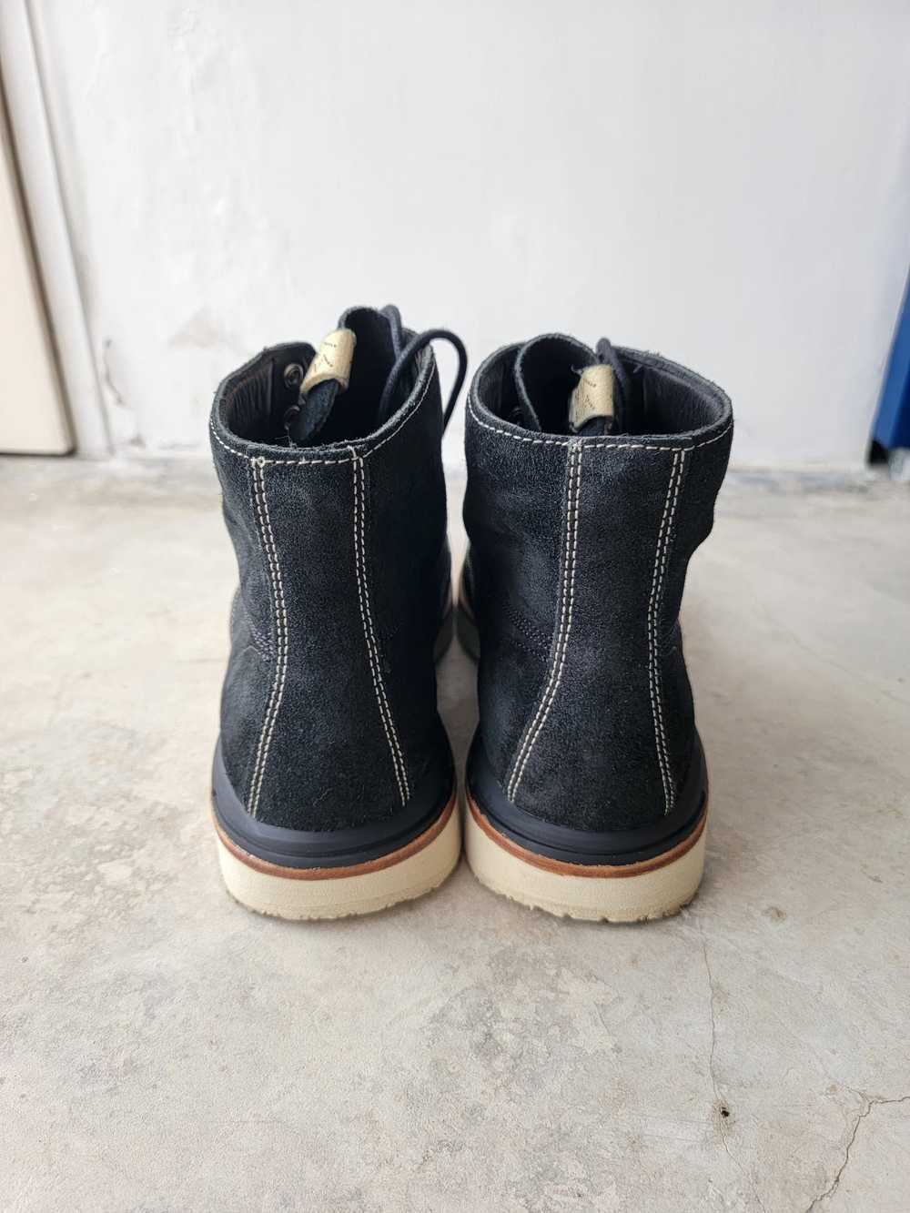 Visvim Virgil Boots Folk Black Suede - image 4