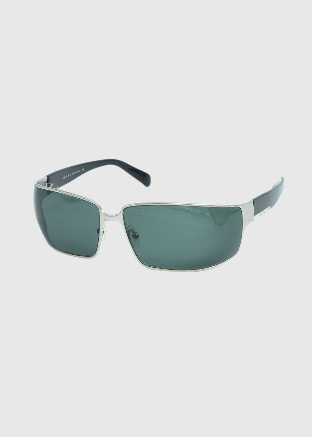 Prada PRADA SPR54F Silver Sunglasses Vintage 90s … - image 1