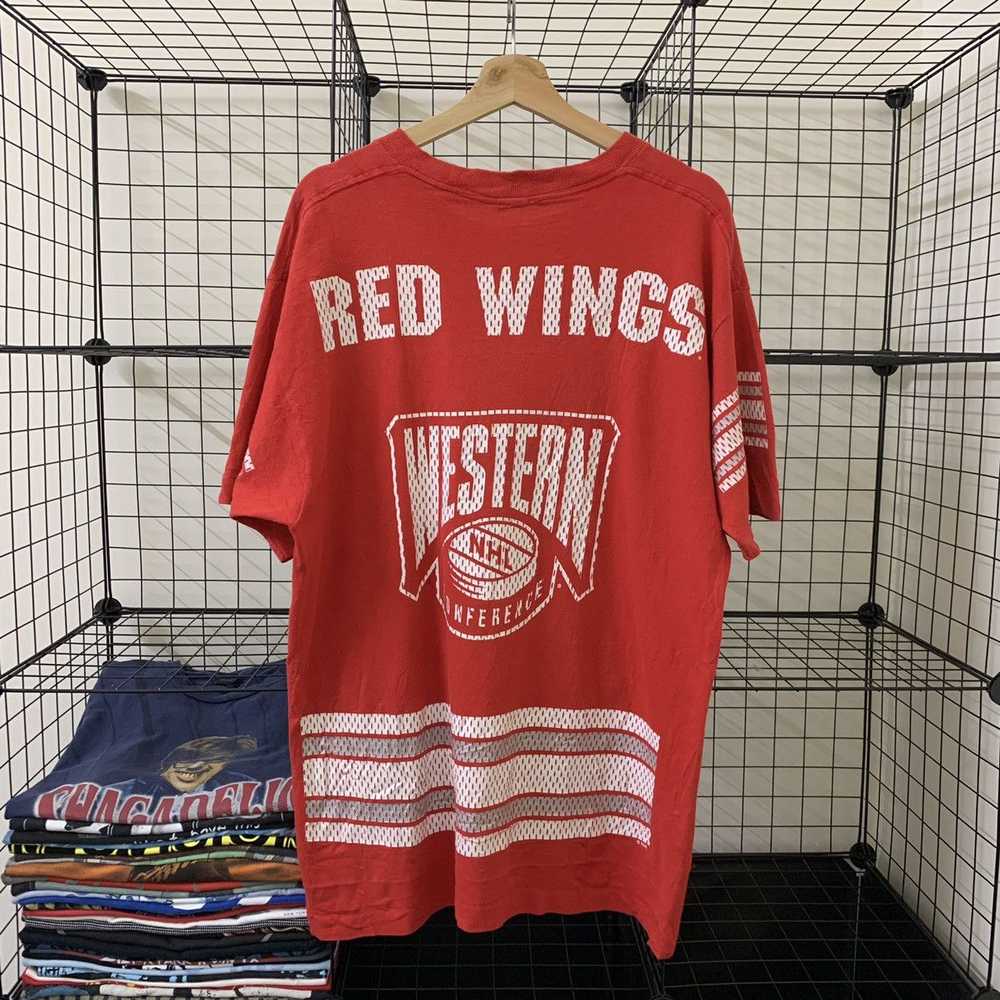 NHL × Red Wing × Vintage VTG RED WINGS NHL TSHIRT - image 2
