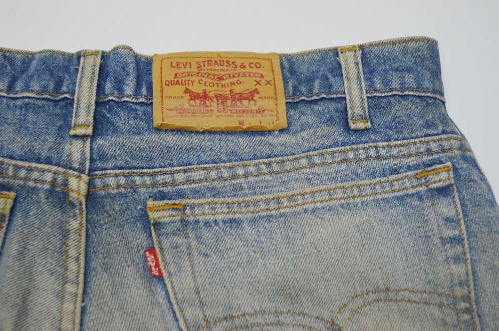 Distressed Denim × Levi's Levis 505 Jeans 90s DIS… - image 11
