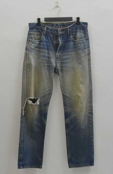 Distressed Denim × Levi's Levis 505 Jeans 90s DIST