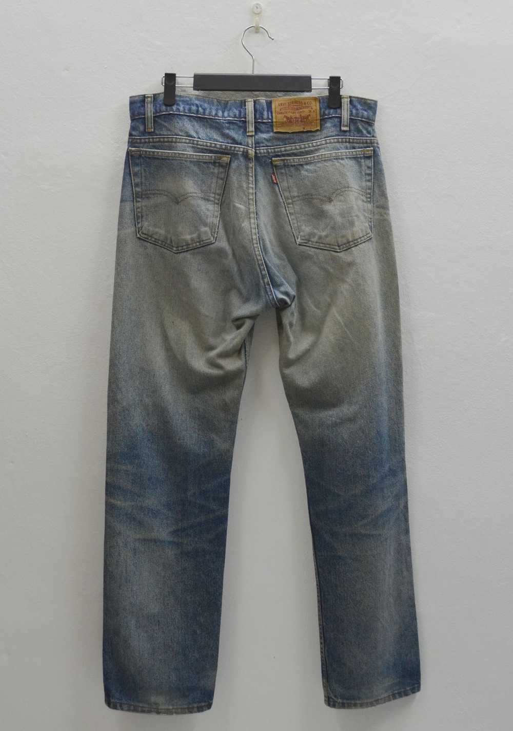 Distressed Denim × Levi's Levis 505 Jeans 90s DIS… - image 2